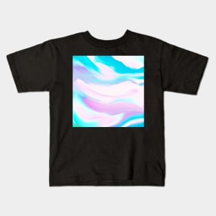 Melty Ice Cream Abstract Kids T-Shirt